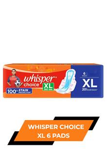 Whisper Choice Xl 6pads